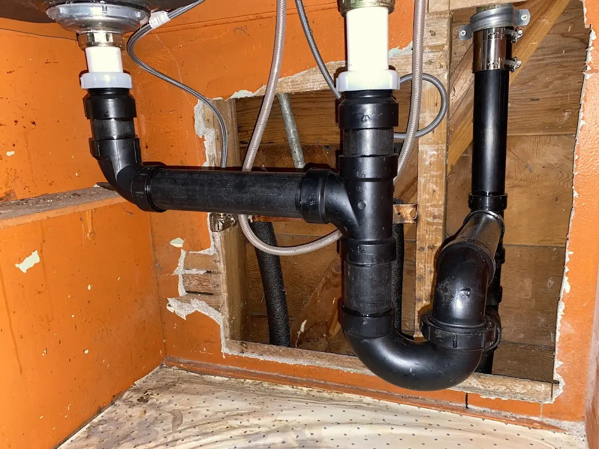 Professional Plumbing Inspection equipment and tools on the job in Lenexa